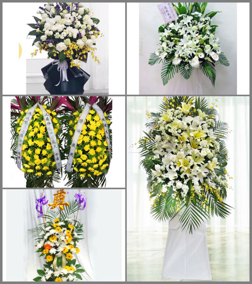 福建福州永泰县梧桐镇民主村白事花篮预定